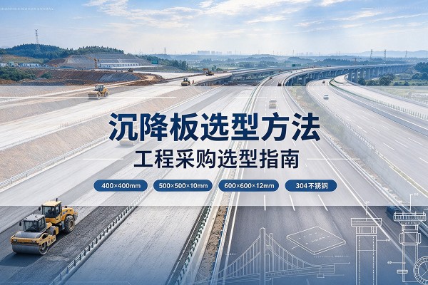 龙安沉降板选择方法