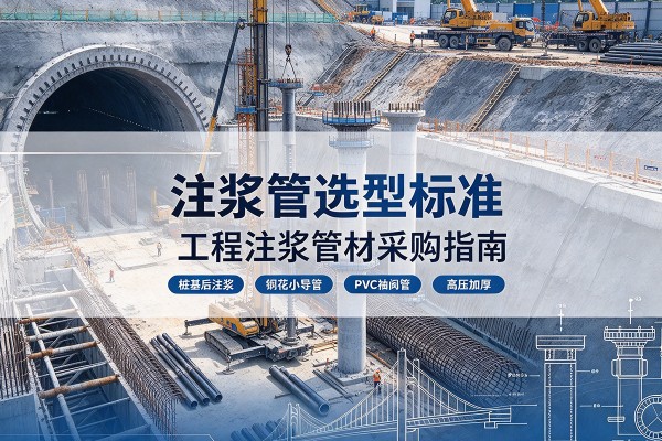 龙安注浆管选型标准