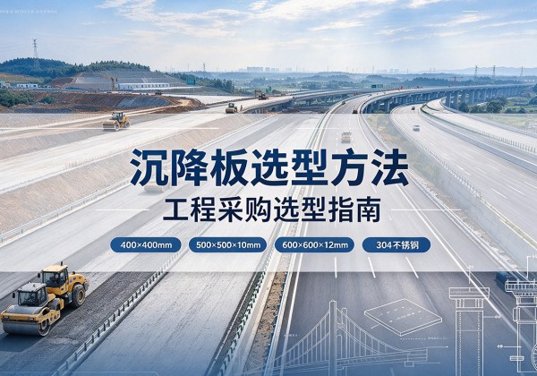 龙安沉降板选择方法