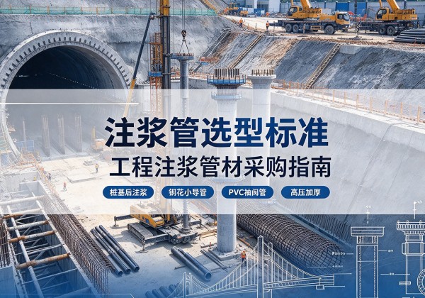 龙安注浆管选型标准